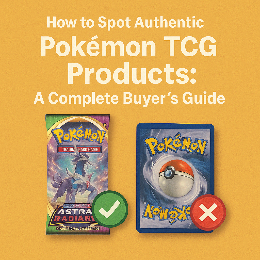 How to Spot Authentic Pokémon TCG Products (Buyer’s Guide)