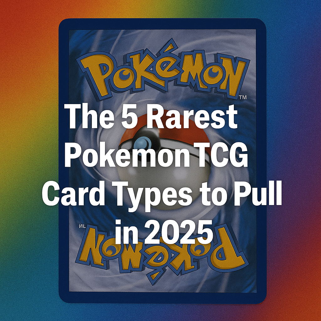 The 5 Rarest Pokémon TCG Card Types to Pull in 2025