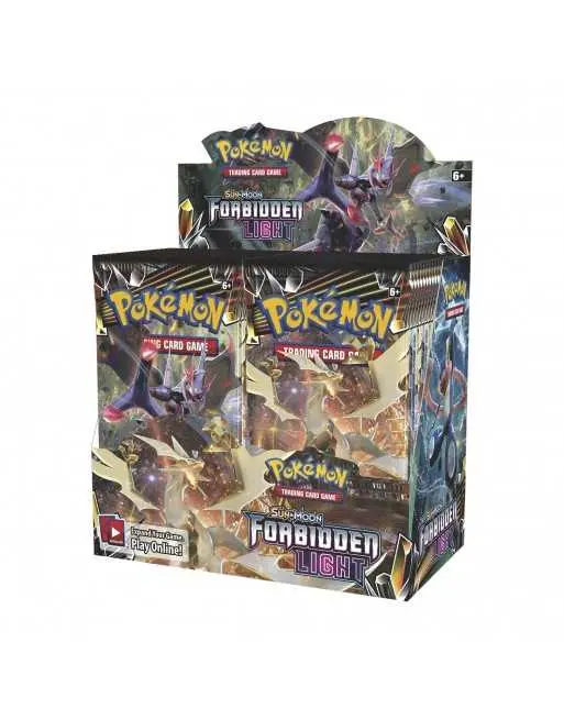 Pokemon TCG Sun and Moon Forbidden Light Booster Display Box (36 Packs) ENG