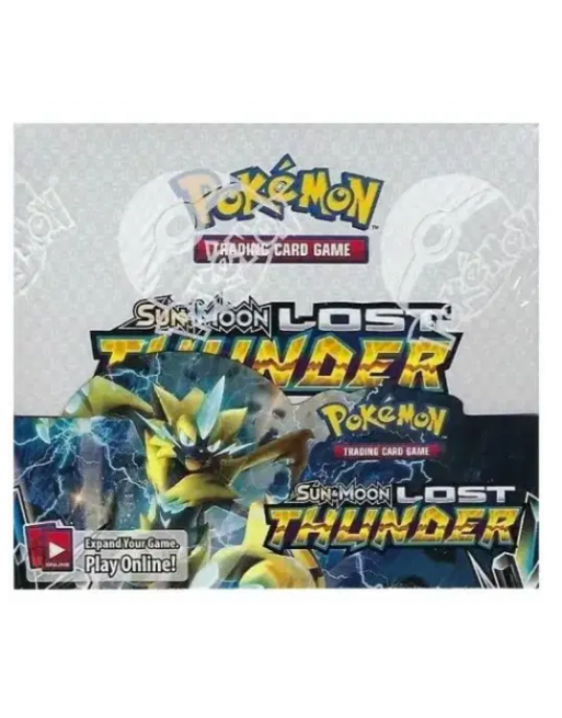 Pokemon TCG Sun and Moon Lost Thunder Booster Display Box (36 Packs) ENG