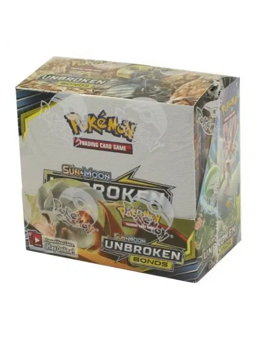 Pokemon TCG Sun and Moon Unbroken Bonds Booster Display Box (36 Packs) ENG