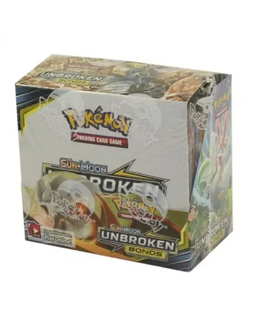 Pokemon TCG Sun and Moon Unbroken Bonds Booster Display Box (36 Packs) ENG